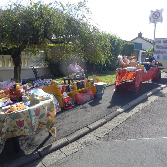 Flohmarktstände in Schotten