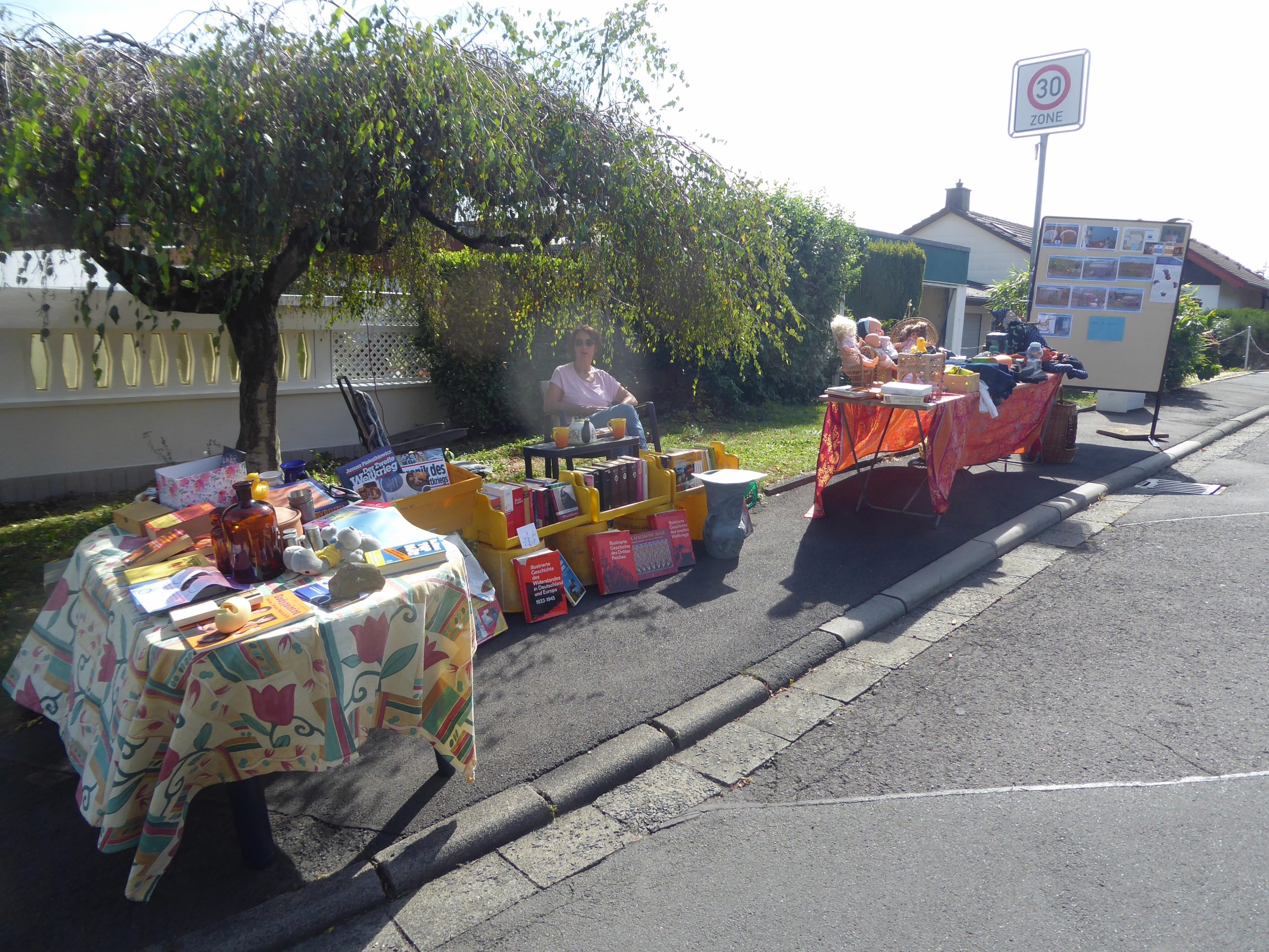 Flohmarktstände in Schotten